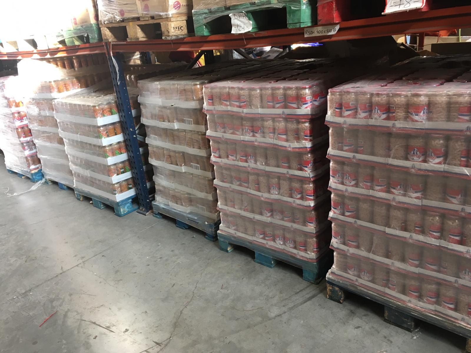 Empresas nos donan legumbres cocidas y quesos