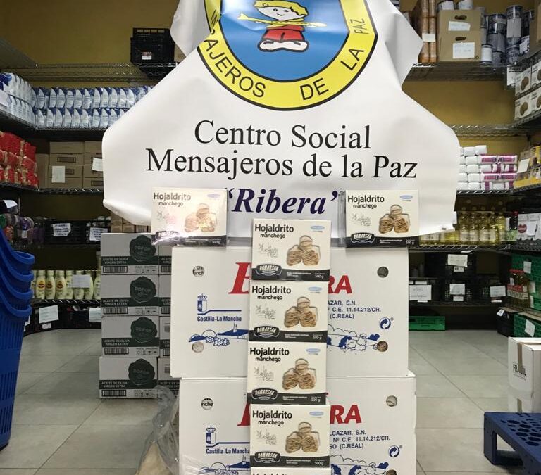 Otra donación de productos de @RamarsanSL