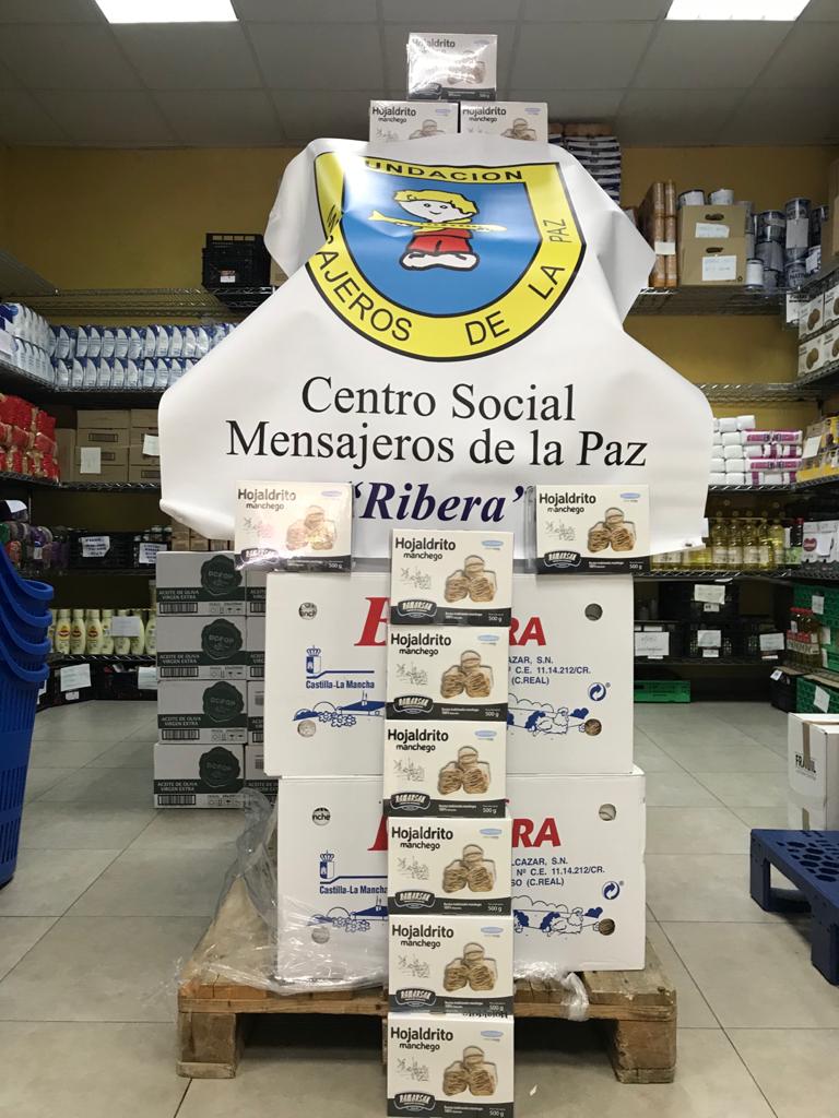 Otra donación de productos de @RamarsanSL