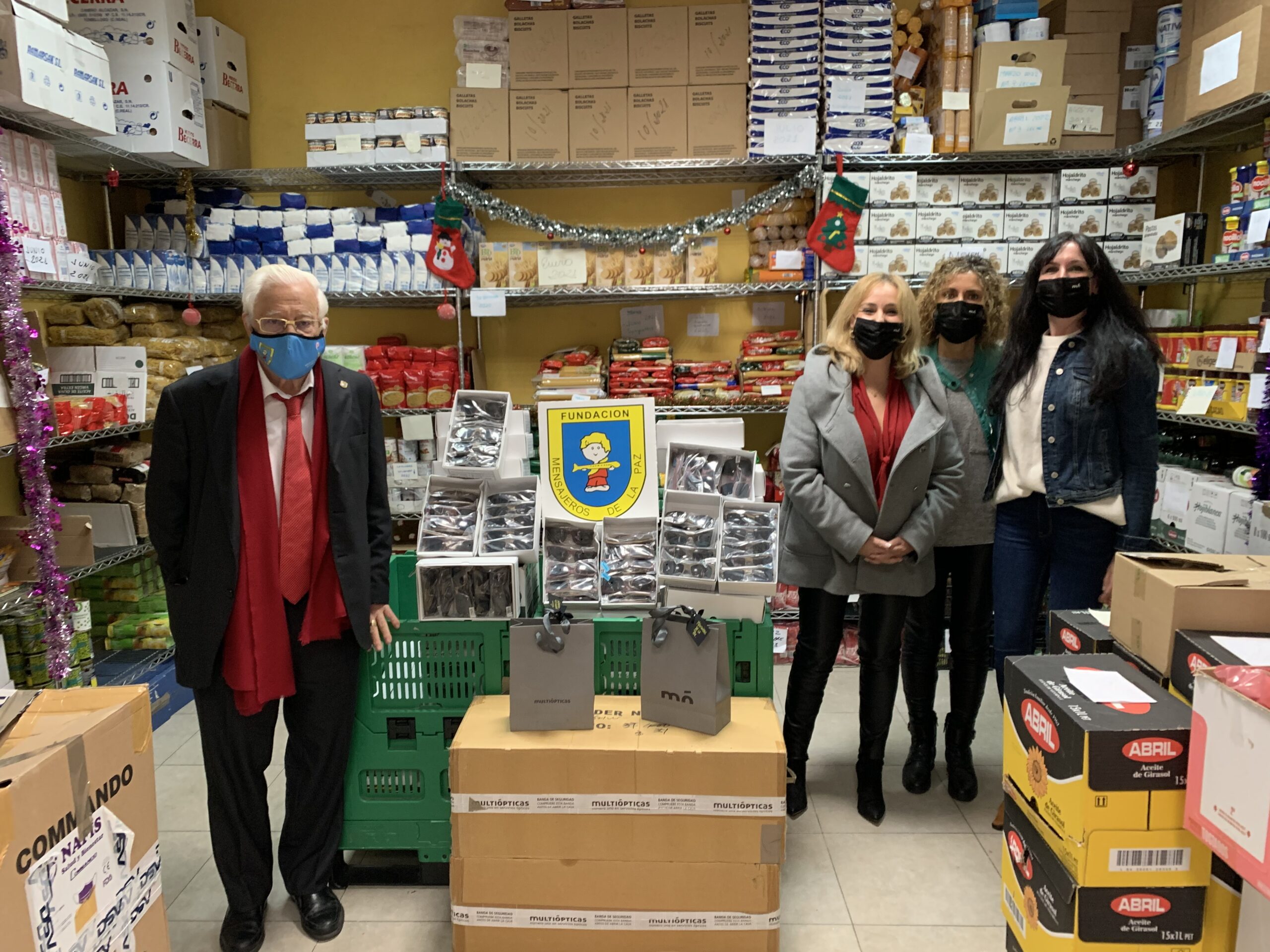 Fundación Multiópticas ha hecho entrega de una donación de 4.000 gafas