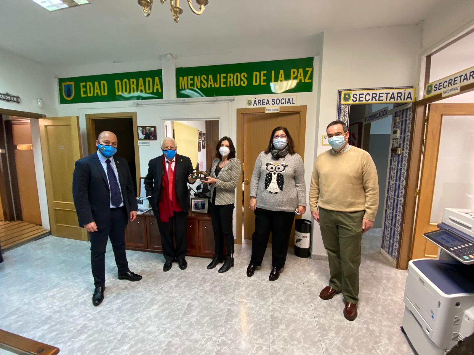 Visita de Dña. Belén González-Posada, Directora de Banca Instituciones- Coordinadora de Equipo de Caixabank