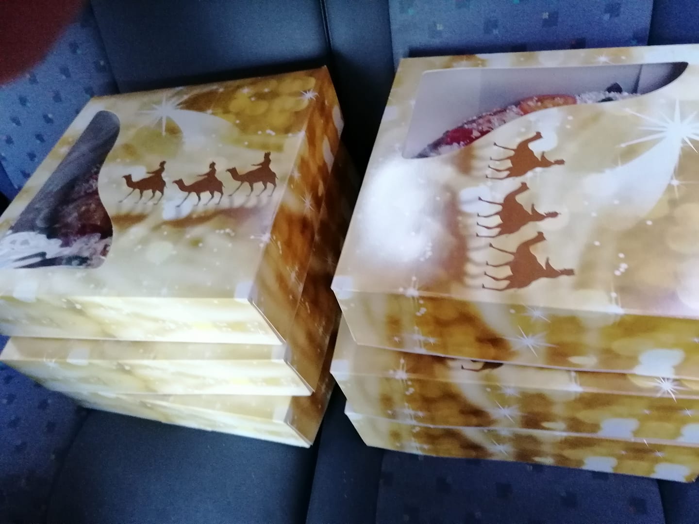 Donación de roscones a Mensajeros de la Paz en Melilla. Gracias L.C