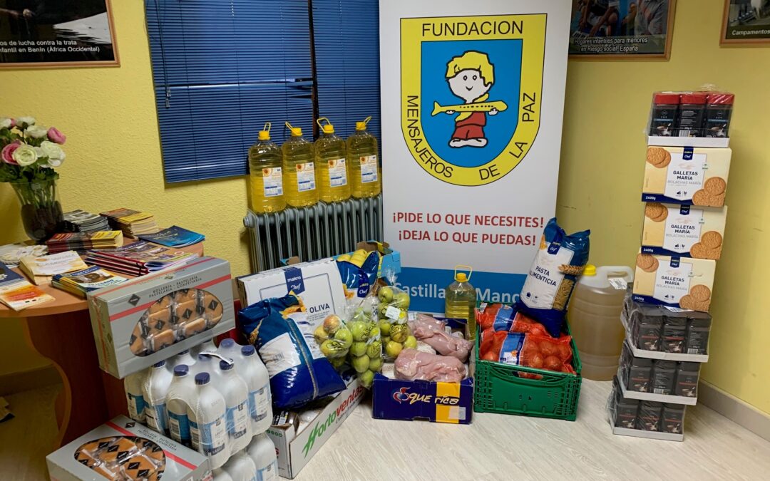 Donación de alimentos por parte del Grupo Ballesteros