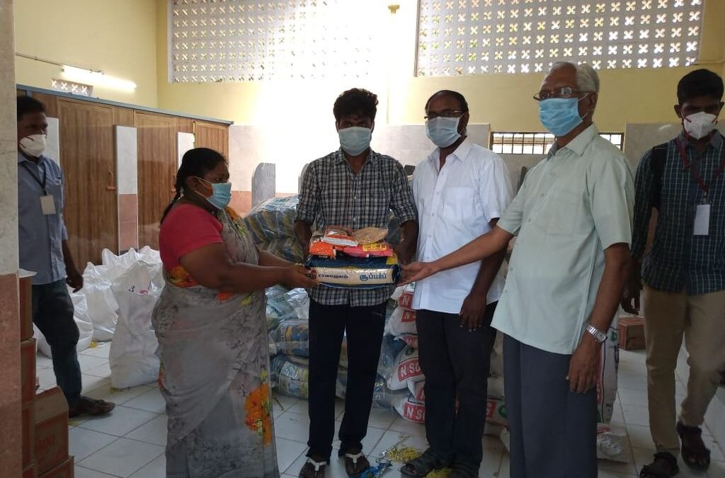 Los salesianos de Tamil Nadu han empezado a repartir ayuda de emergencia a las familias vulnerables