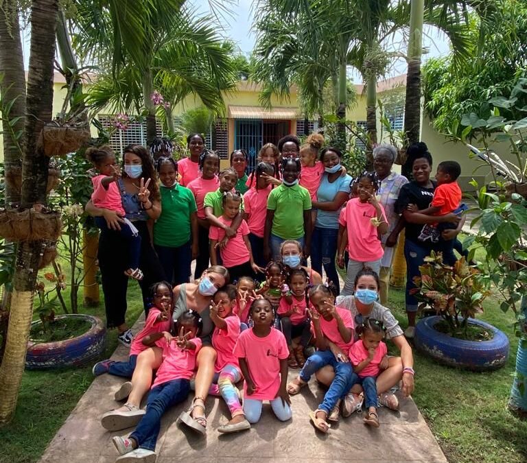Hogar Madelaes en Santo Domingo, donde la Fundación Mensajeros de la Paz lleva colaborando varios años