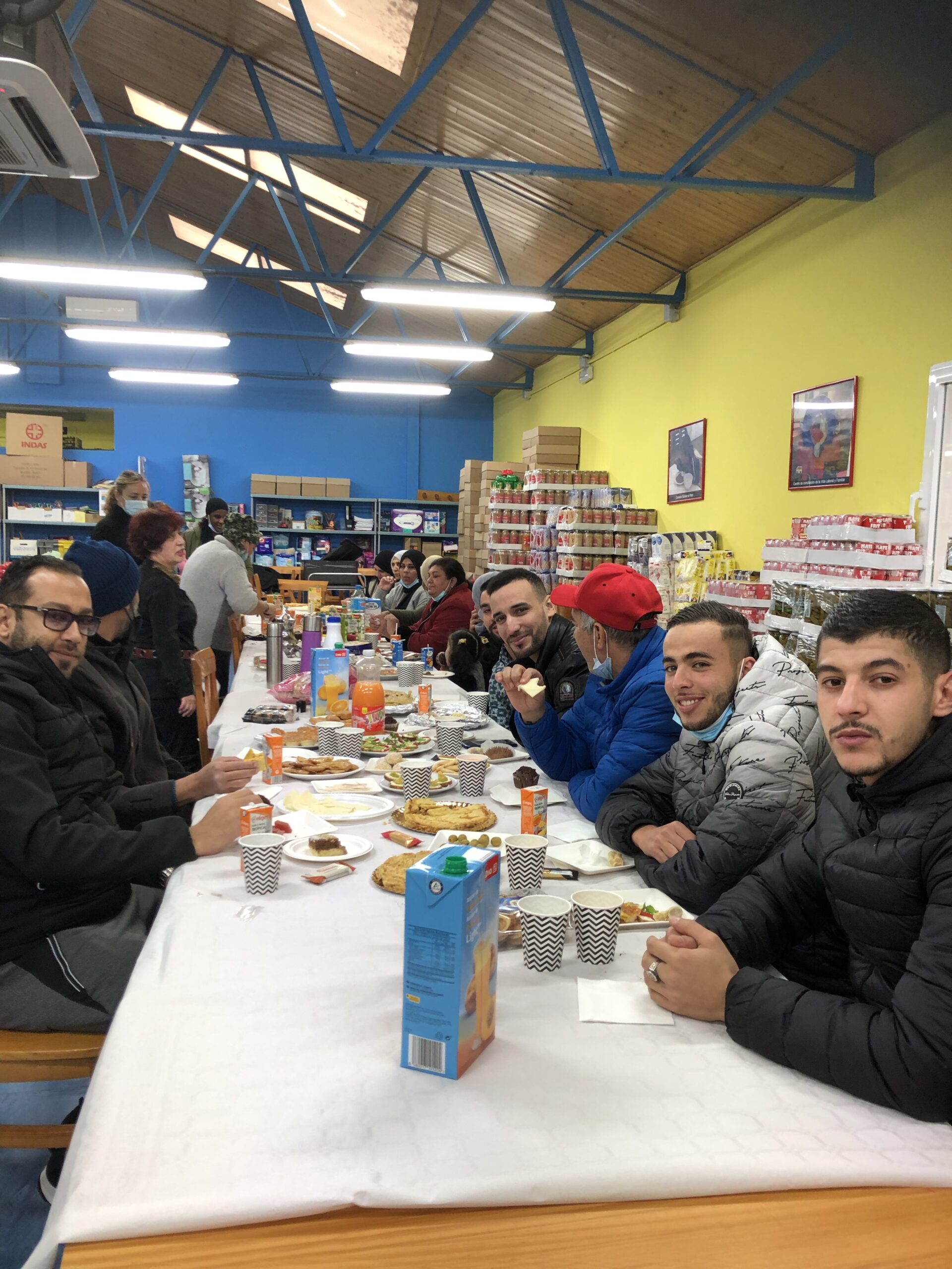 Con una fiesta ayer se clausuró el curso de español para migrantes