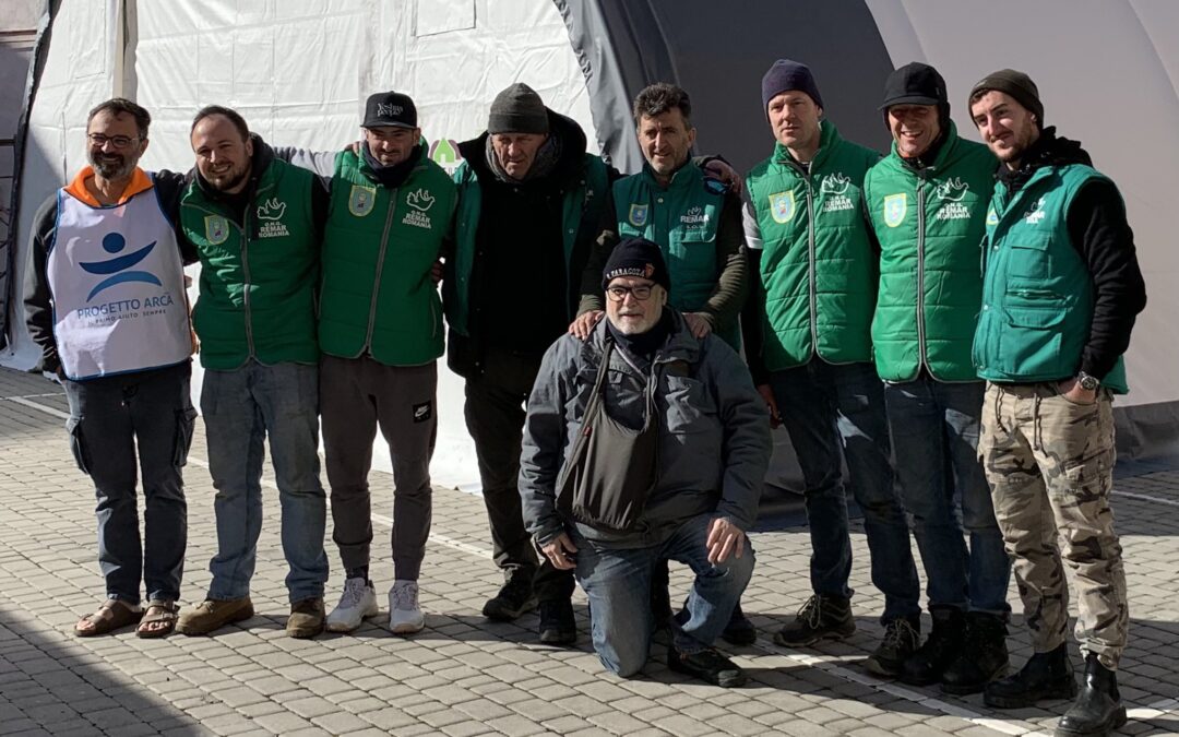 Carpa y coinas en Chernovtis en Ucrania