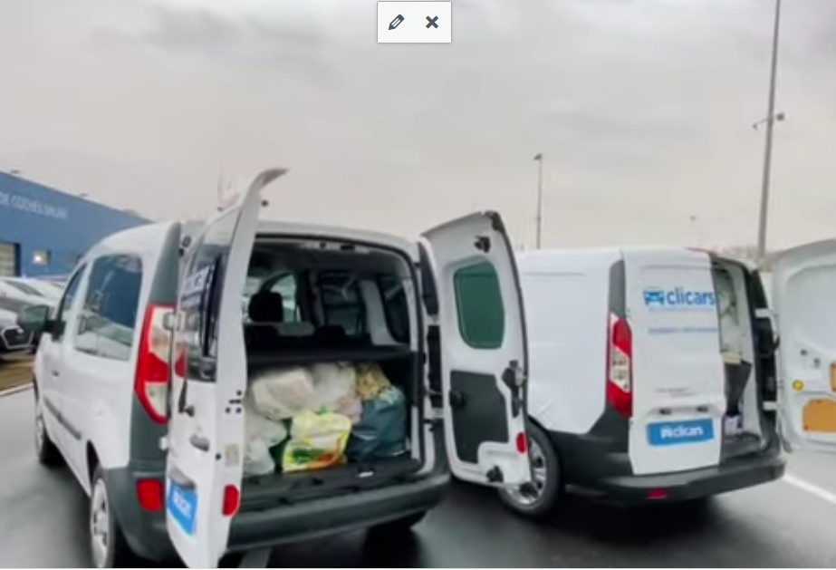 Envio de furgonetas de Clicars a Rumania