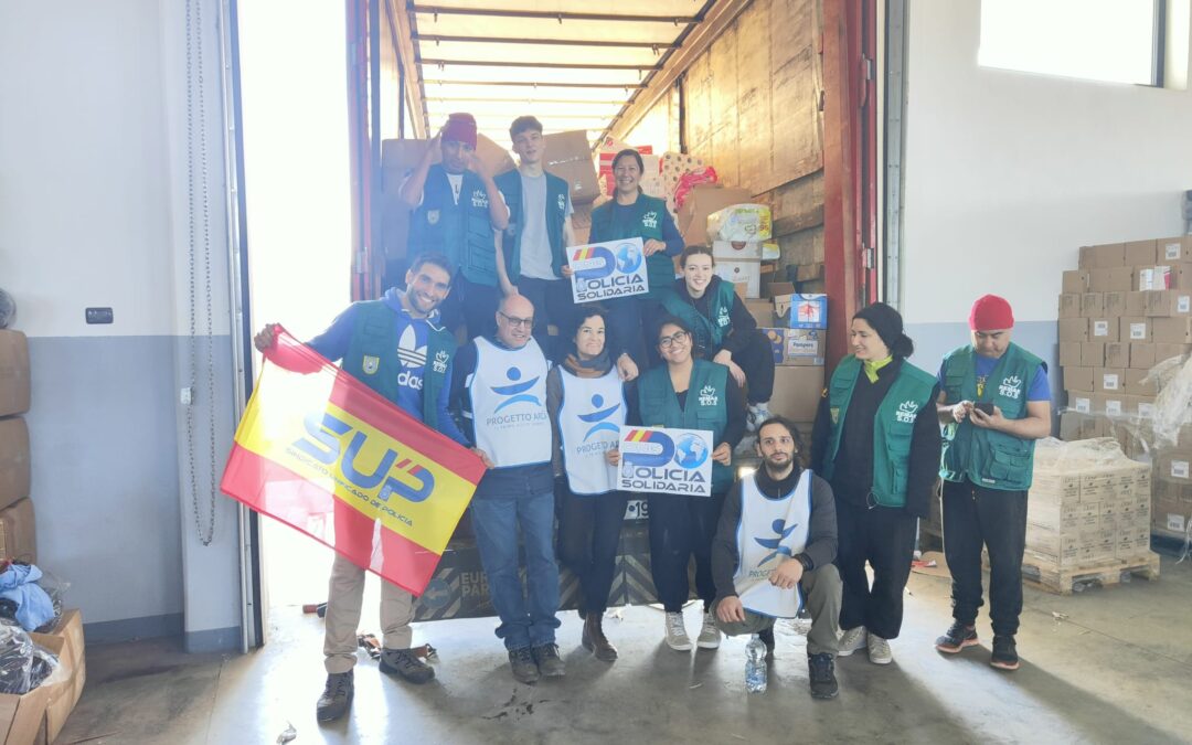Colaboración Policia Solidaria en Siret
