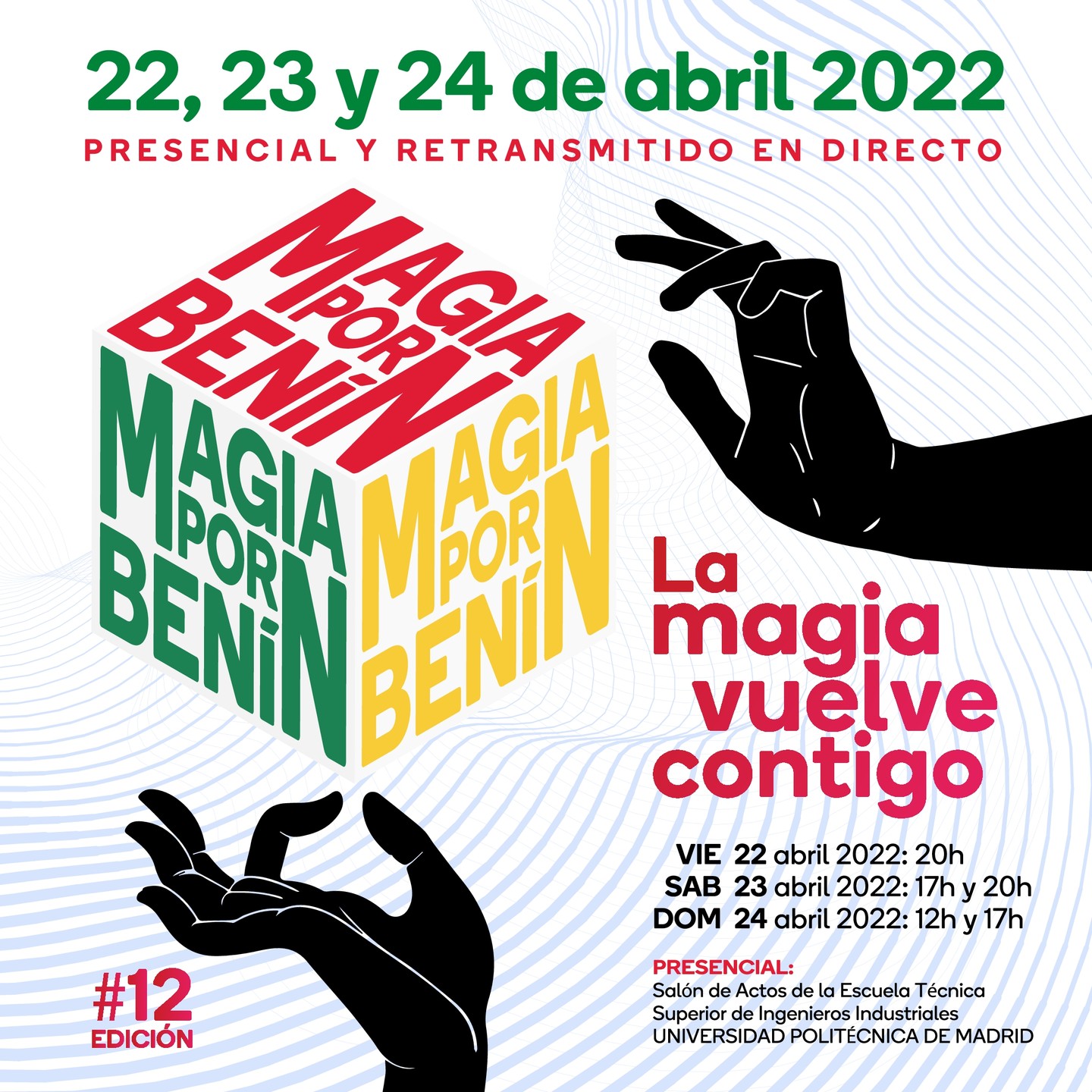 Fin espectáculo Magia por benin – agradecimiento