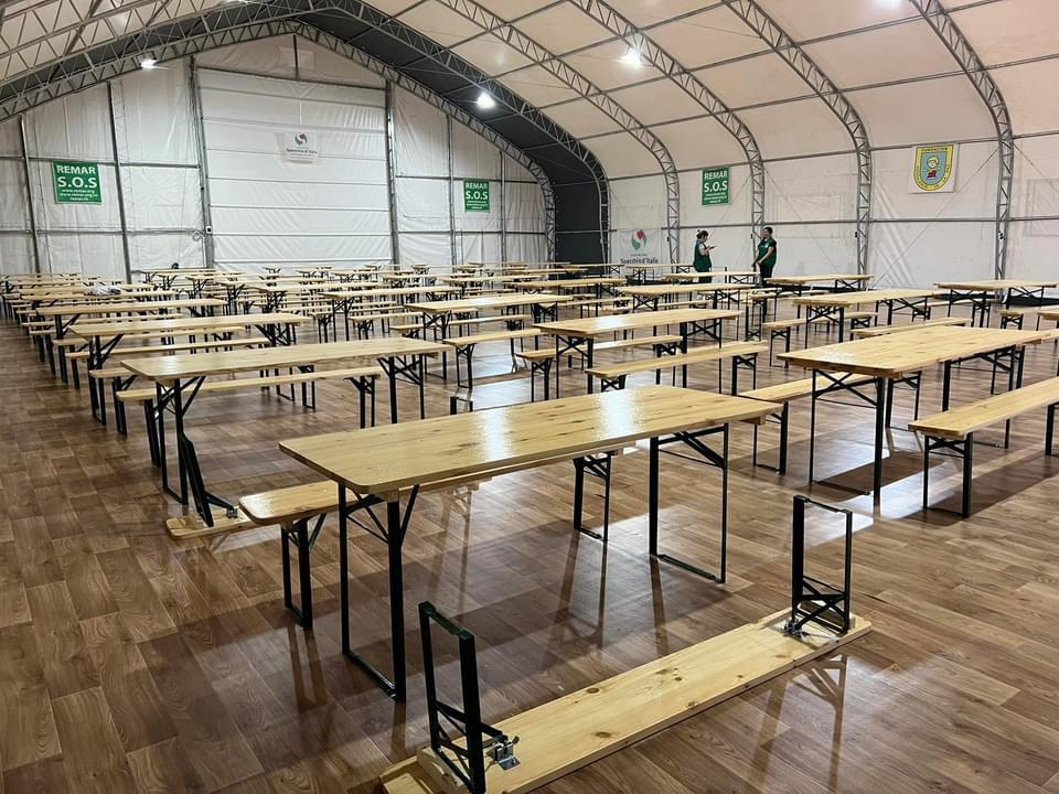 Montaje y puesta en funcionamiento del comedor en Cernauti Ucrania