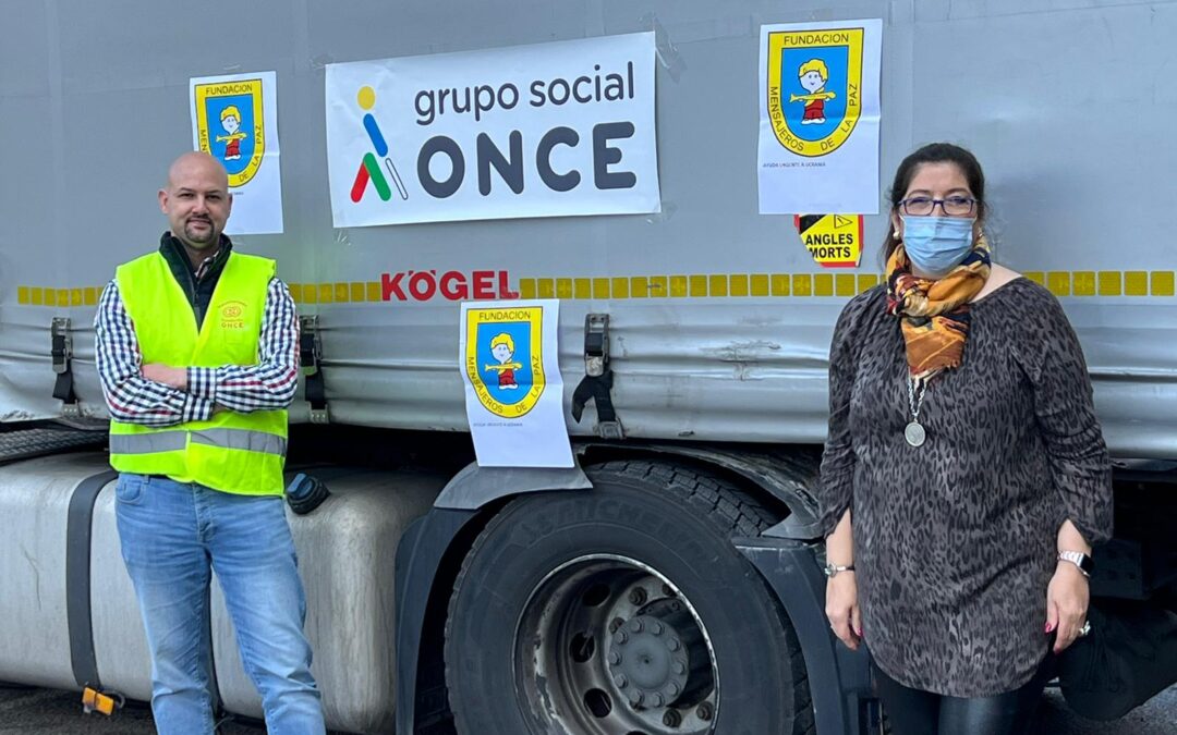 Salida Tercer camion desde ONCE hacia Rumania