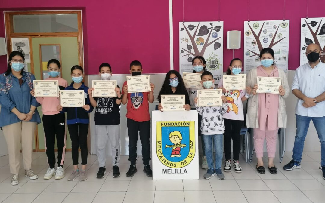 Finalización del Taller de comic en Melilla