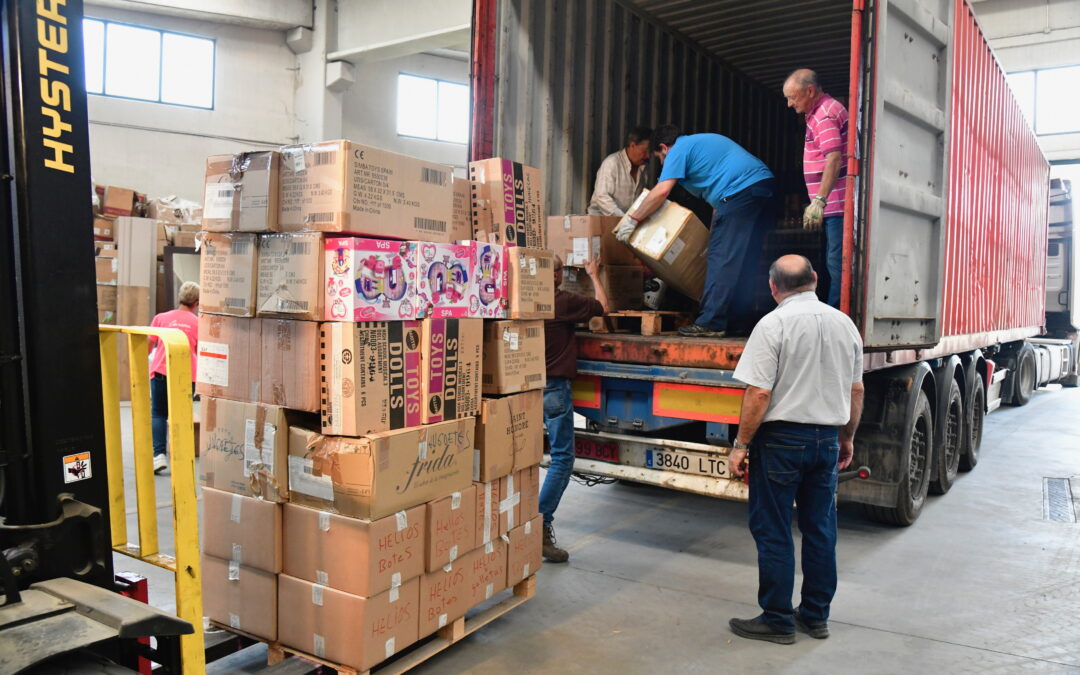 Envio container a Benin – Cueva Valiente El Espinar