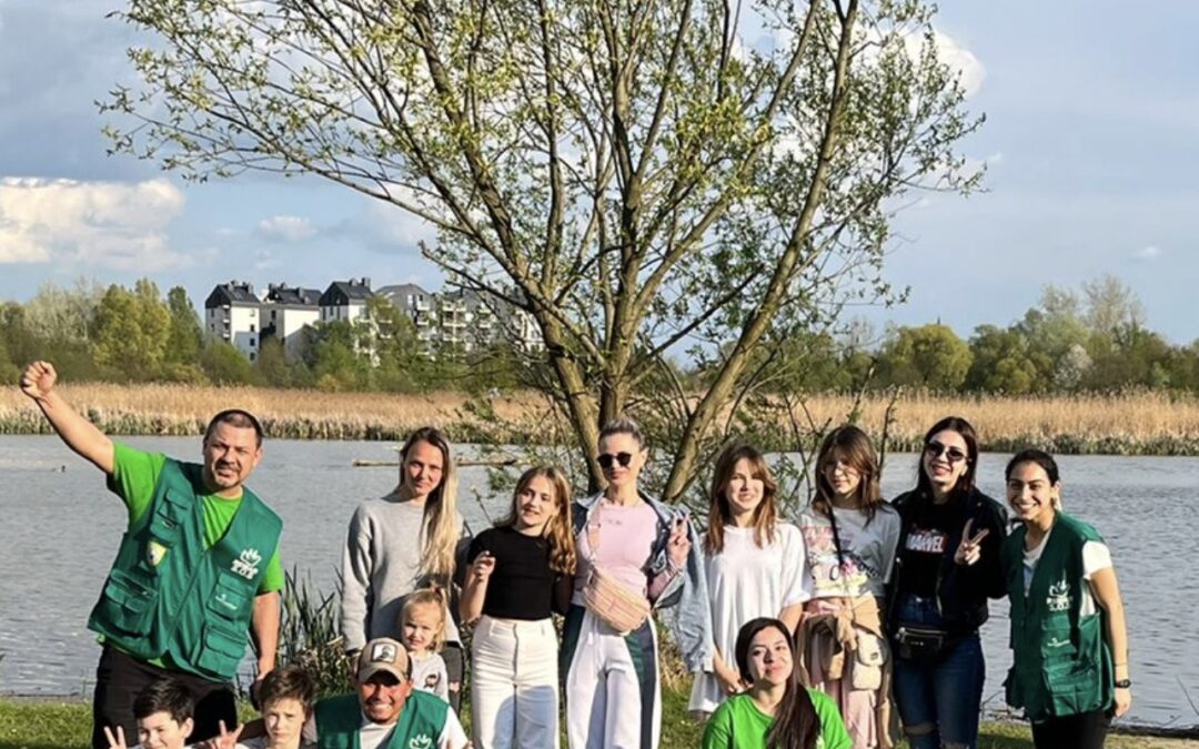 Actividades con refugiados del Hotel Rzeszów en Ucrania frontera con Polonia