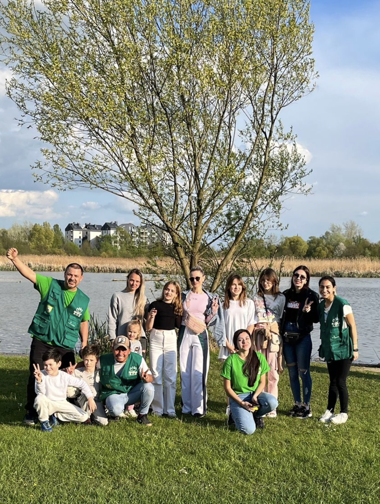 Actividades con refugiados del Hotel Rzeszów en Ucrania frontera con Polonia