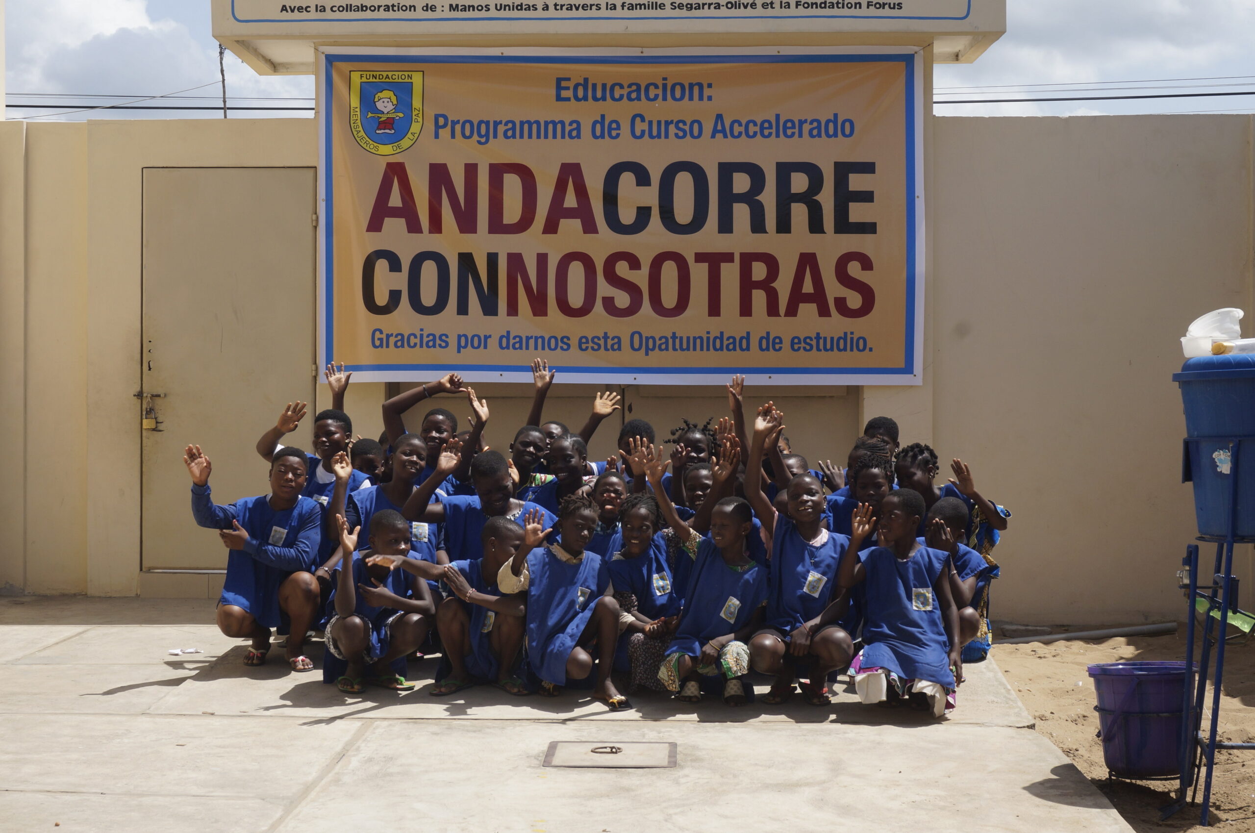 Video de agradecimiento niñas Escuelas de la Paz a Andacorreconnosotras