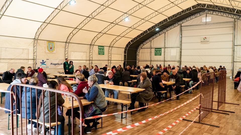 Situación del comedor e Chernivtsi Ucrania