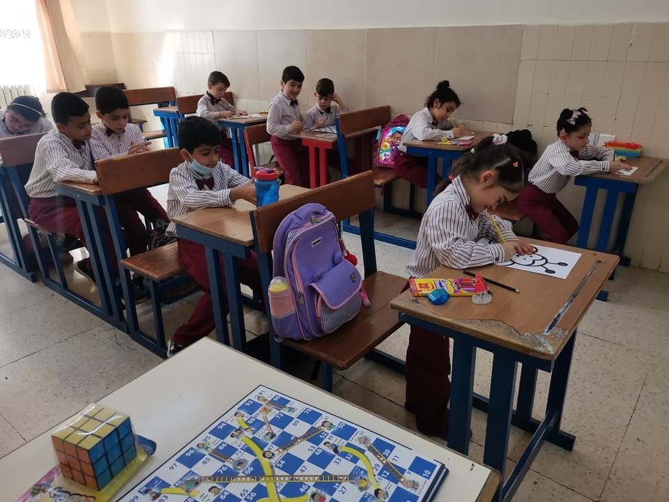 Marcha de la escuela Marka en Amán – Jordania