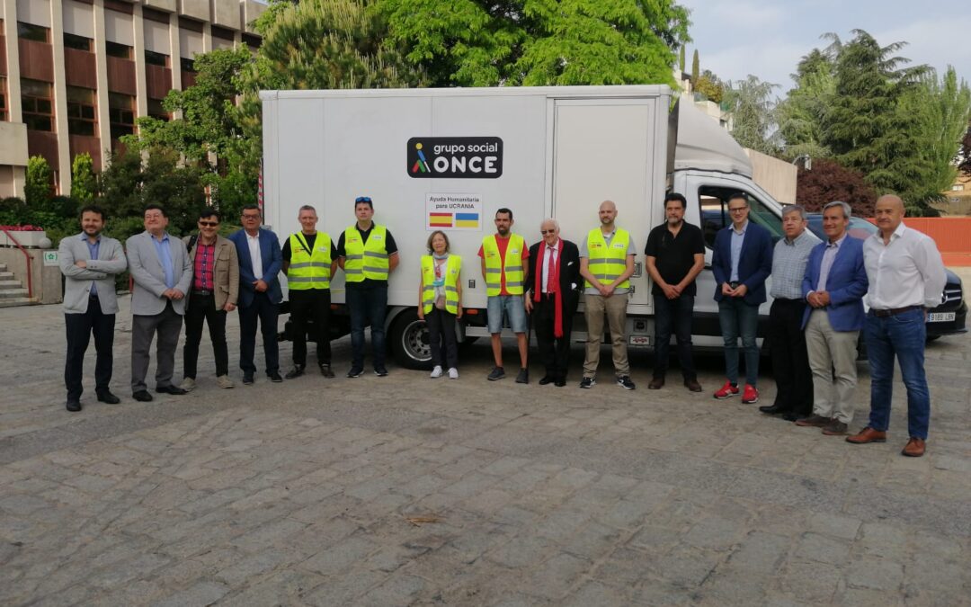 El Grupo Social Once envia convoy de ayuda humanitaria a Polonia