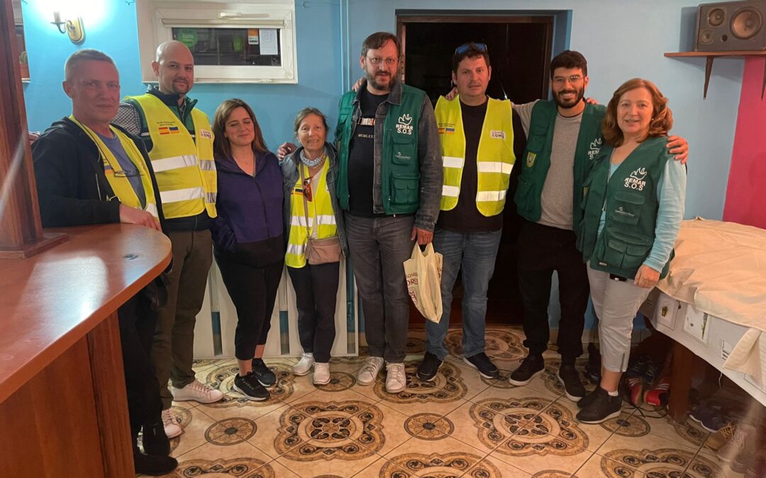 Llegada del equipo de Grupo Social ONCE a Polonia