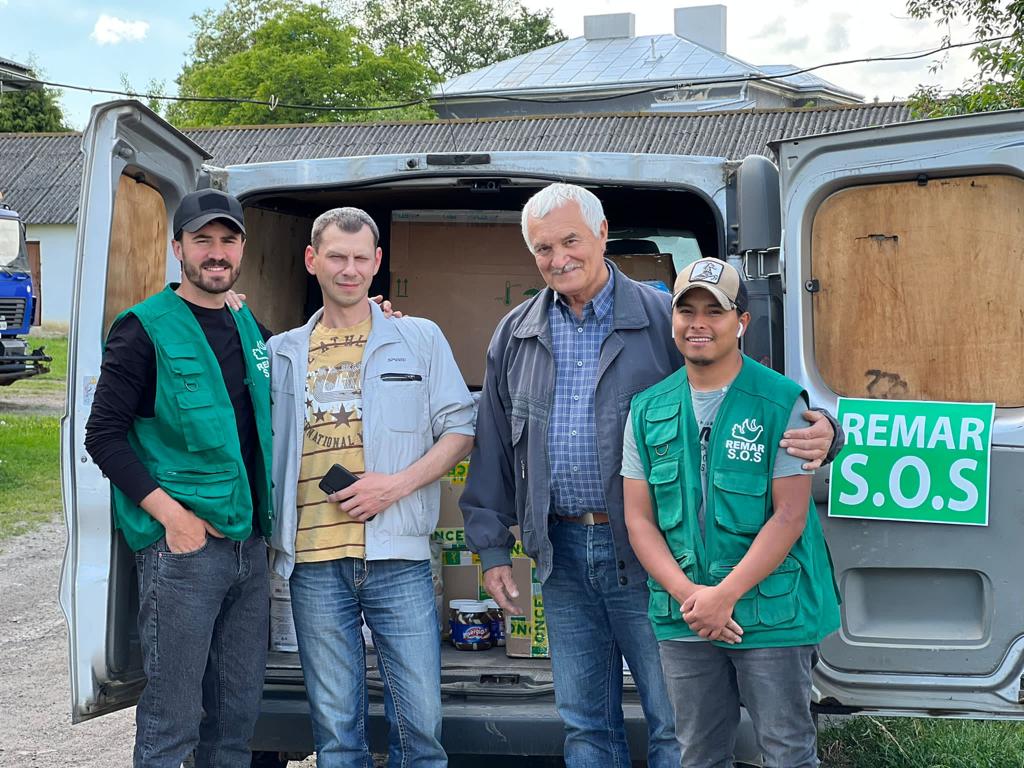 Segunda entrega de Material donado por la Fundación Once a organizaciones de ciegos en UcraniaLa