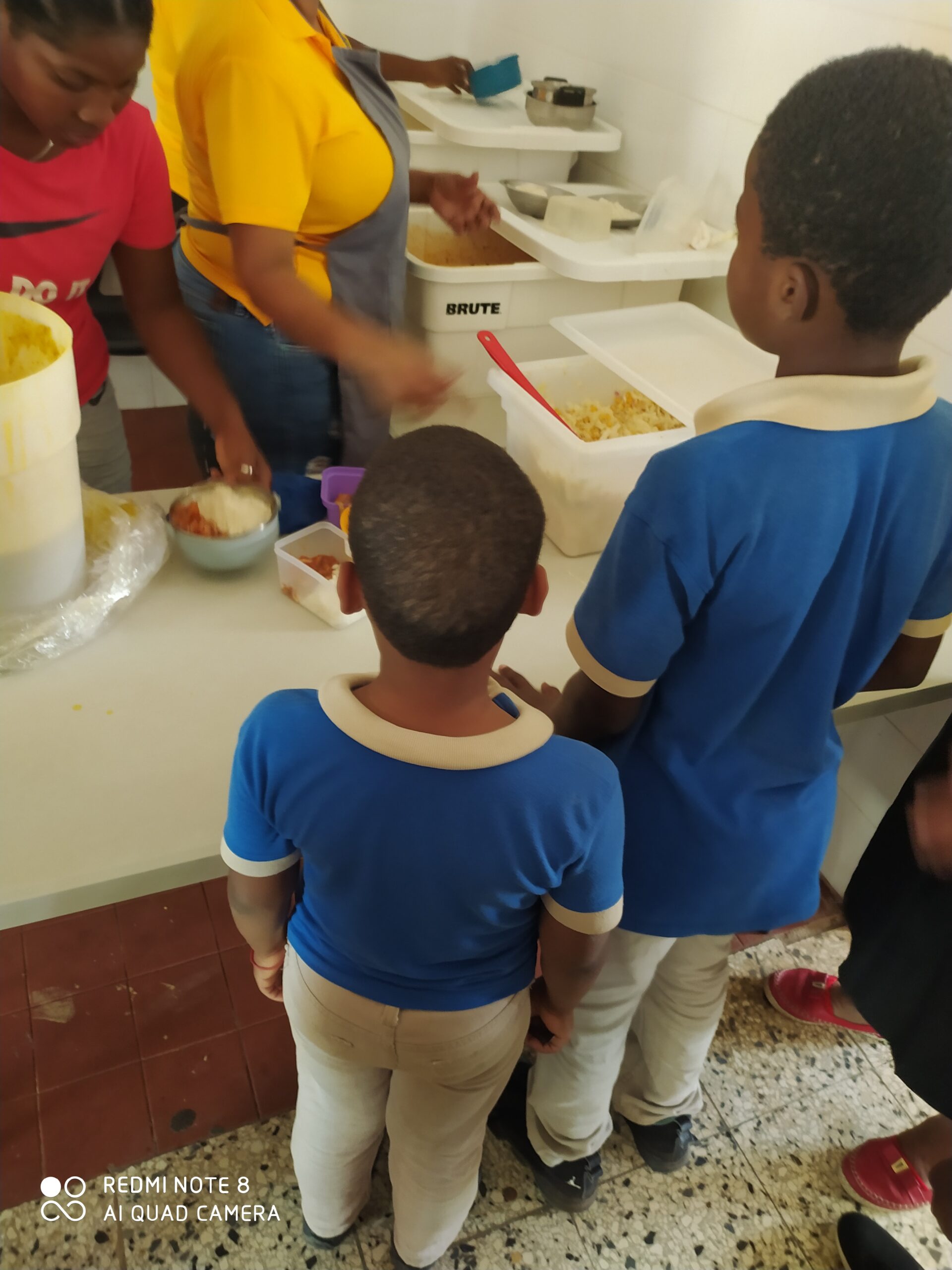 Actividad en el Centro Escolar en Bayaguana – República Dominicana