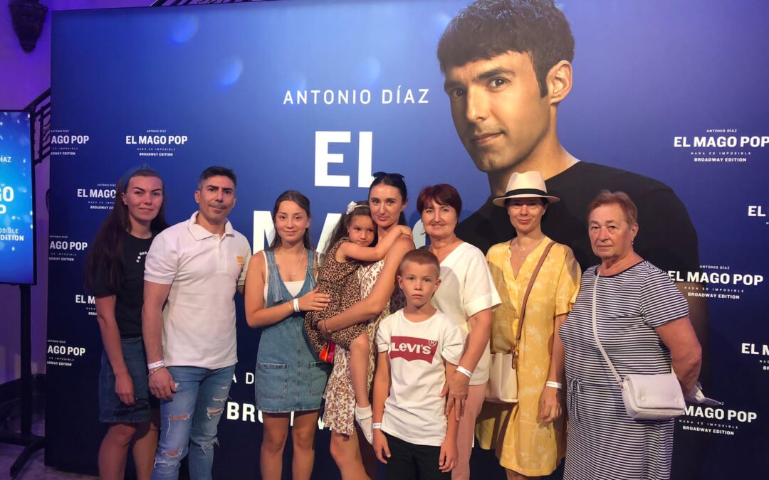 Invitaciones al espectaculo de Mago pop