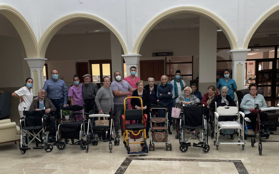 DONACION PRODUCTOS DE ORTOPEDIA DEL GRUPO PRIM PARA LAS RESIDENCIAS DE MURCIA