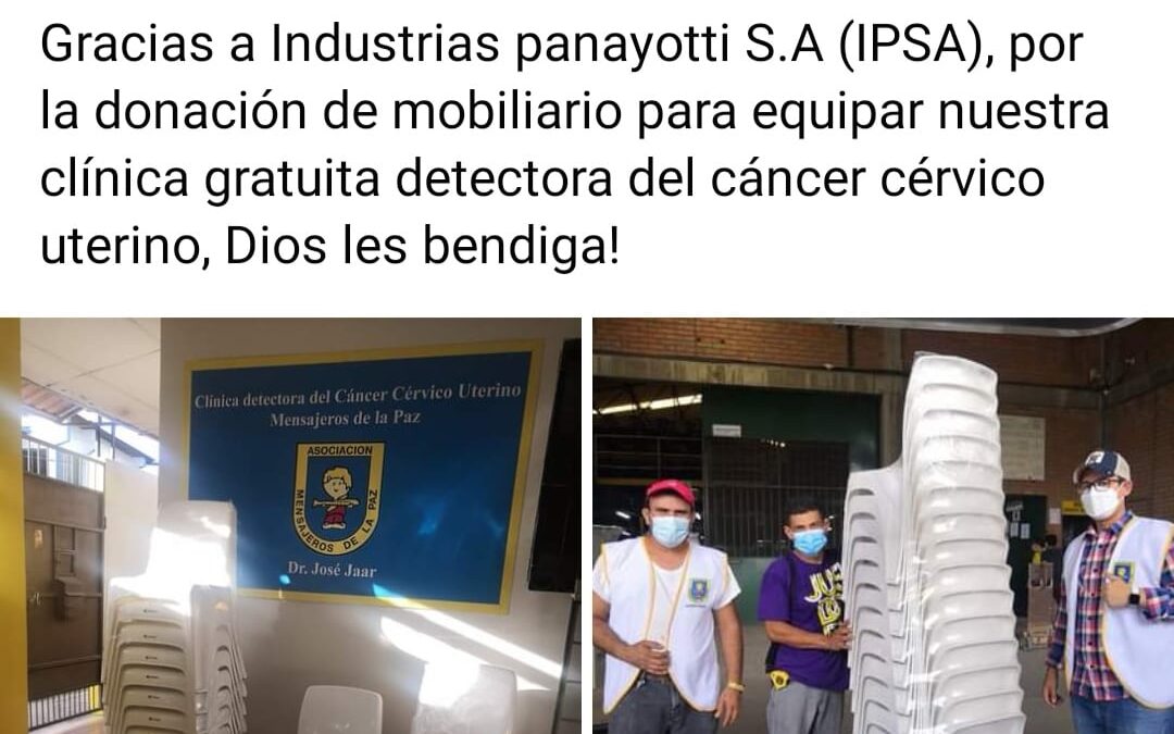 Agradecimiento colaboraciones y donaciones