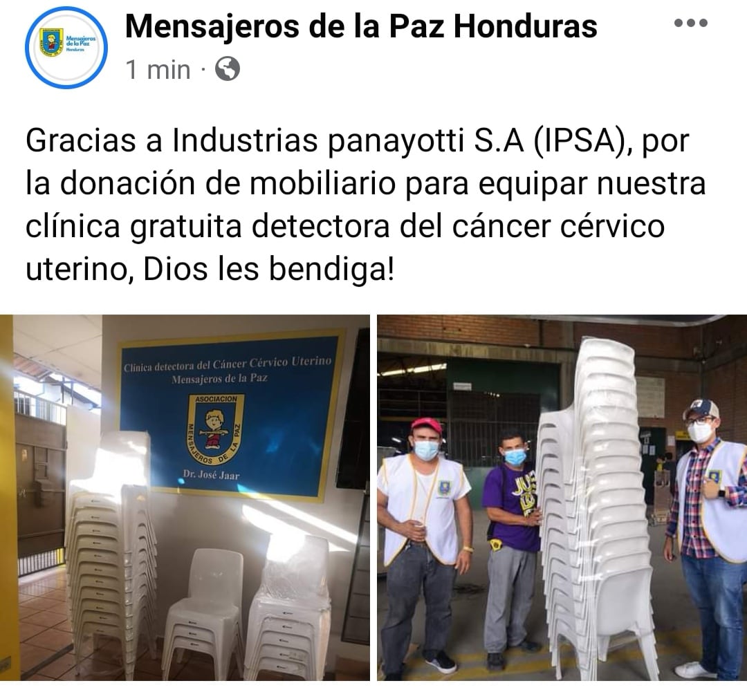 Agradecimiento colaboraciones y donaciones