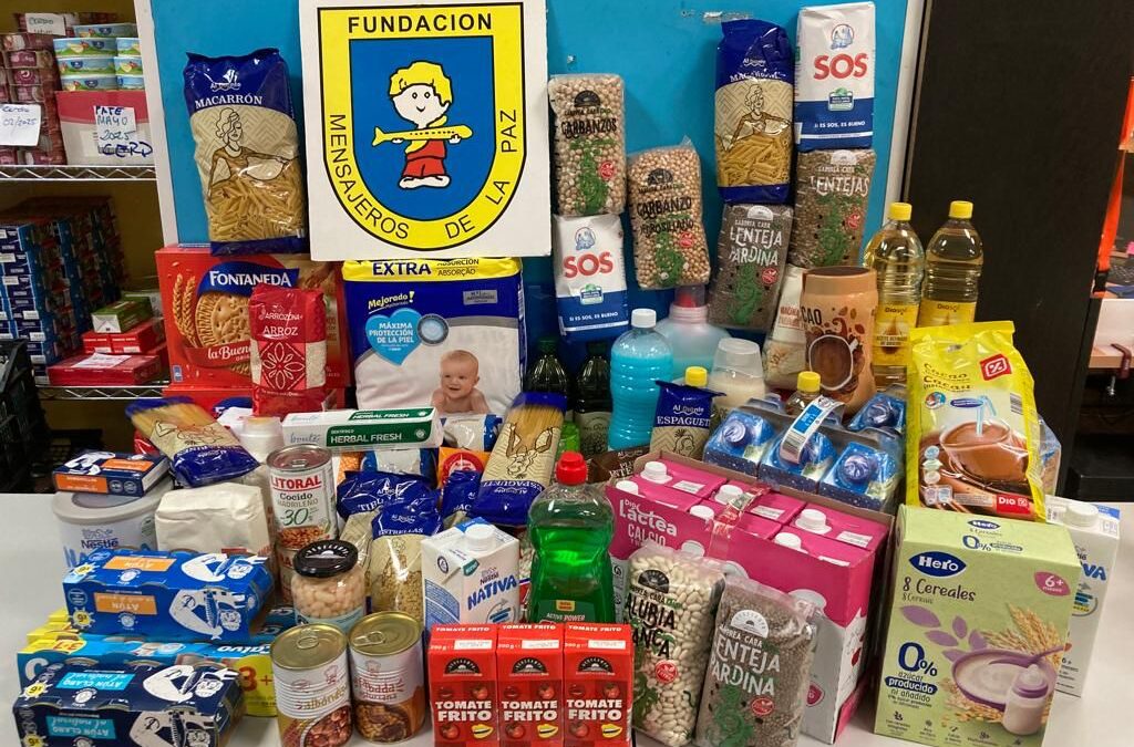Donación de alimentos autorola