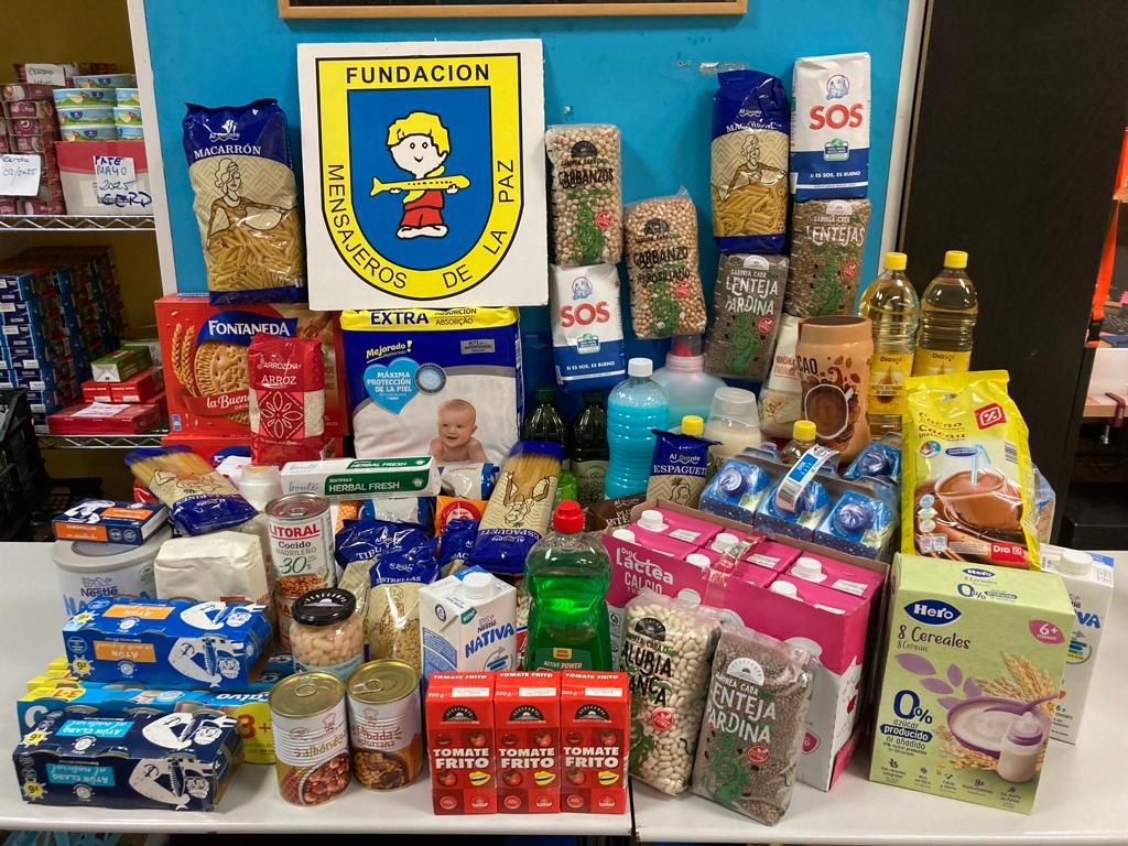 Donación de alimentos autorola