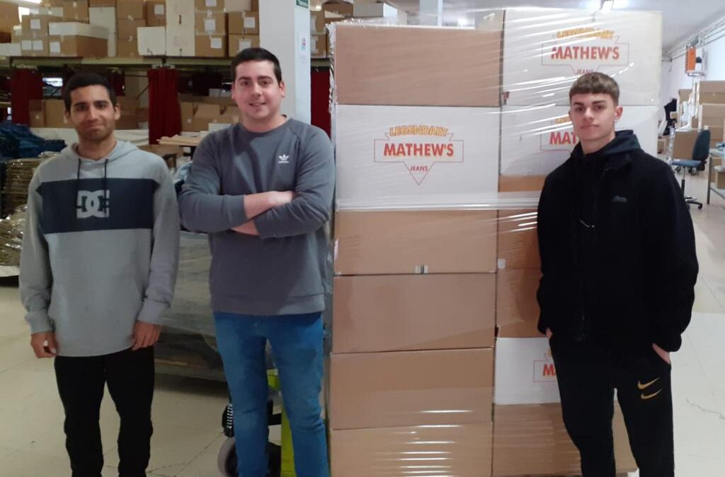 Donación pantalones vaqueros Matthew