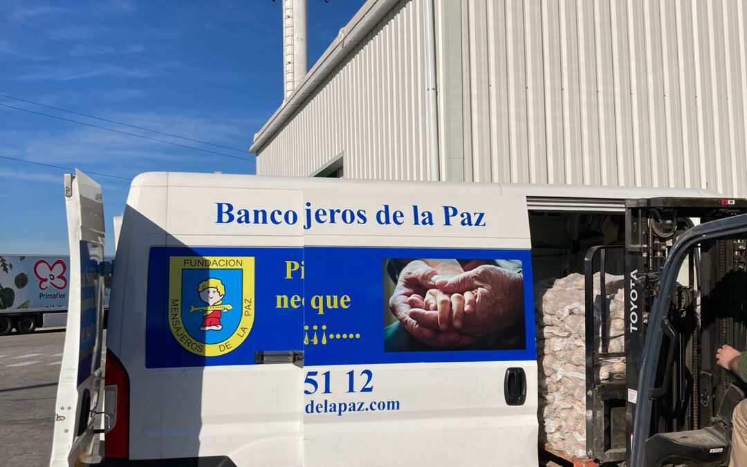 DONACIÓN DE IBERIA DE PATATAS CON OTROS 1500 kg