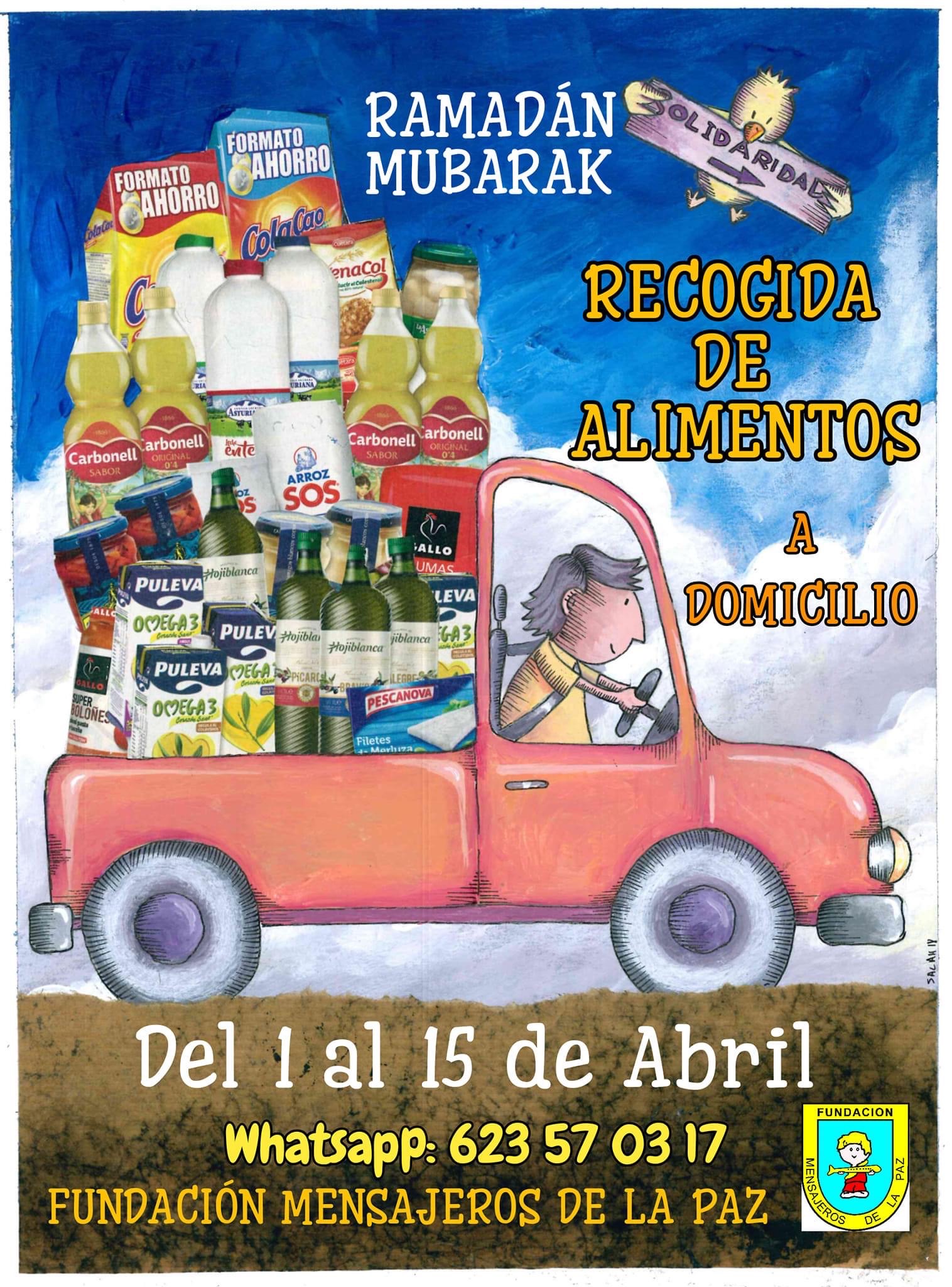 Recogida solidaria de alimentos en Melilla