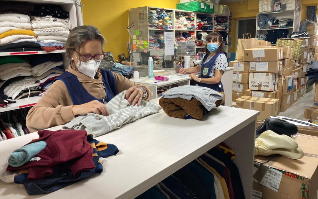 Cambio de temporada en el Ropero Solidario