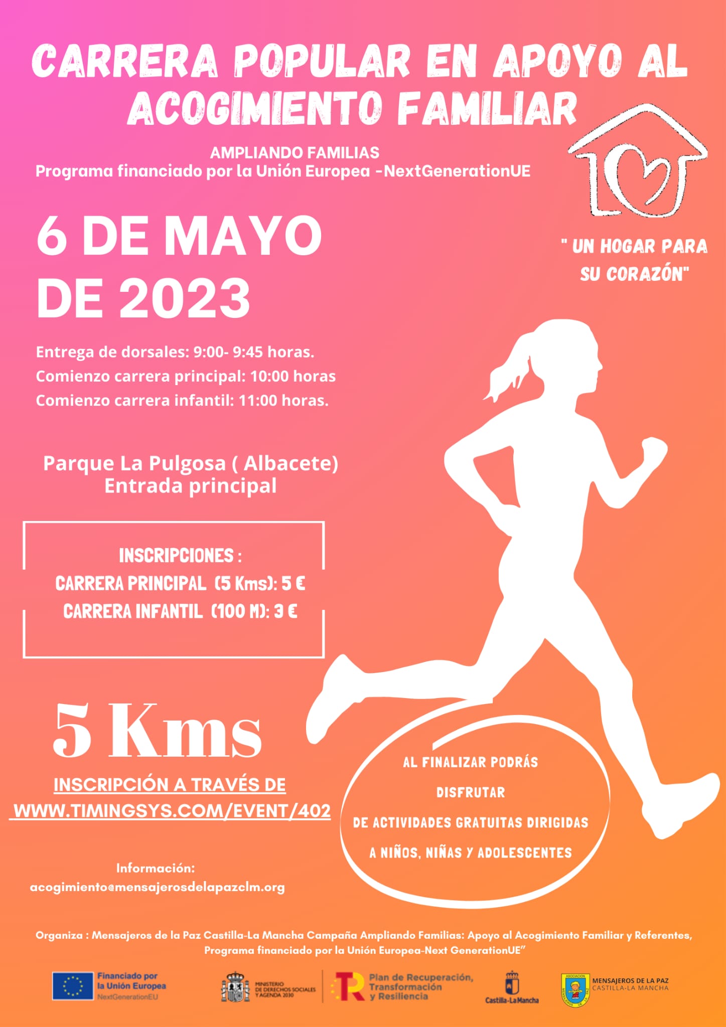 Carrera Popular en Apoyo al Acogimiento Familiar