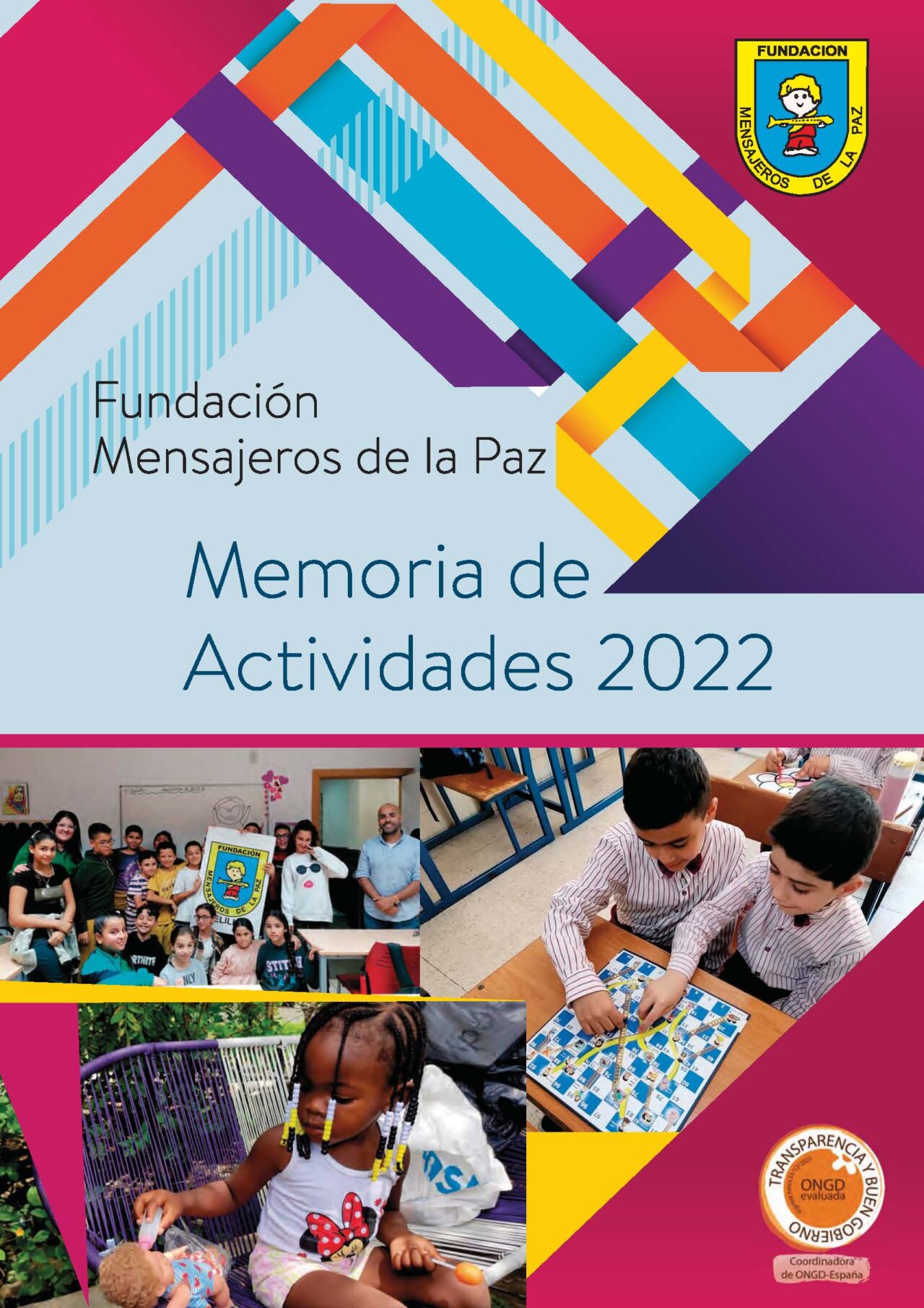 Memoria de Actividades 2022 Fundación Mensajeros de la Paz | Fundación ...