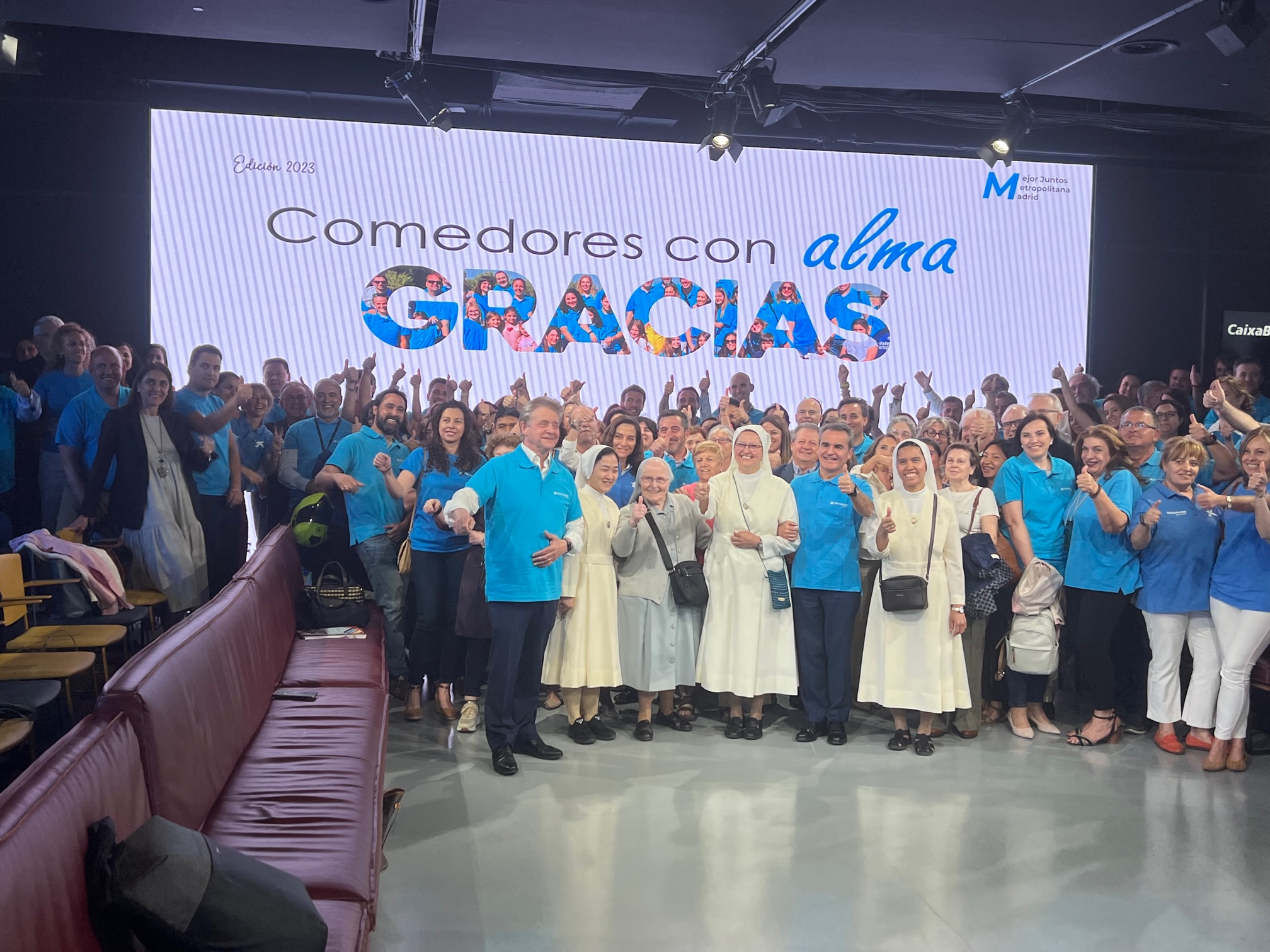 Acto Presentación Campaña Solidaria Comedores con Alma de CAIXABANK