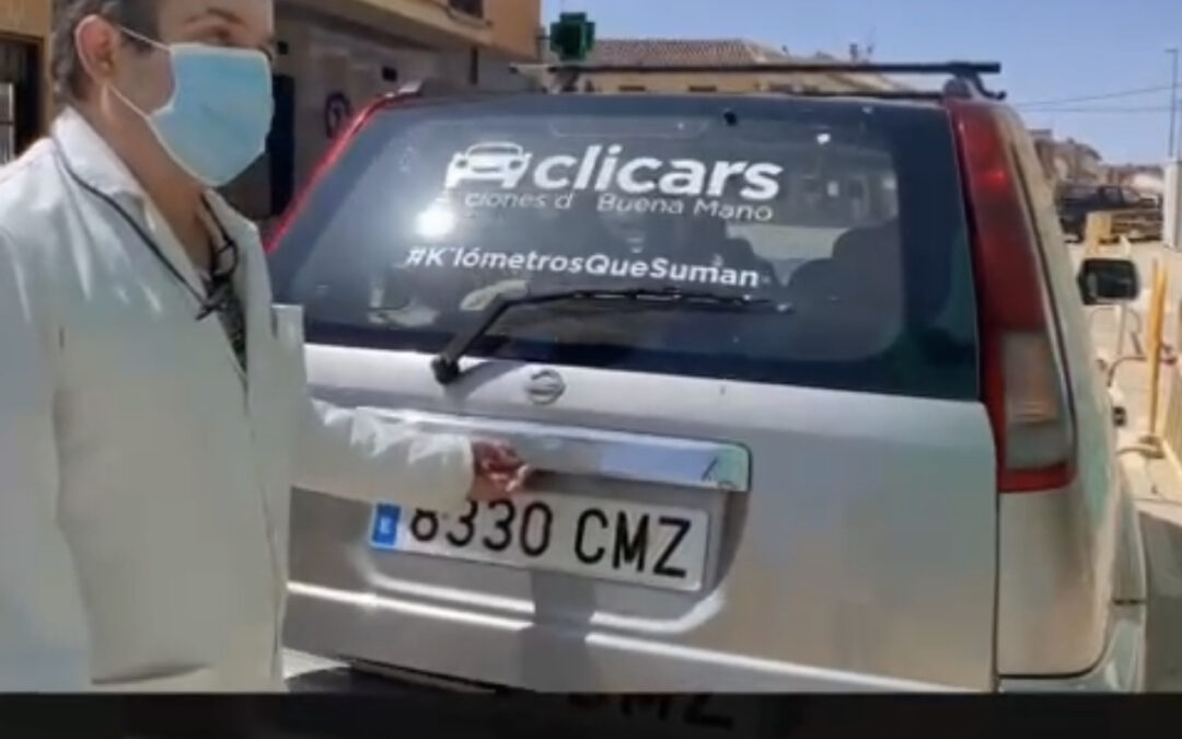 Vehículo cedido por Clicars en el Banco Solidario de León