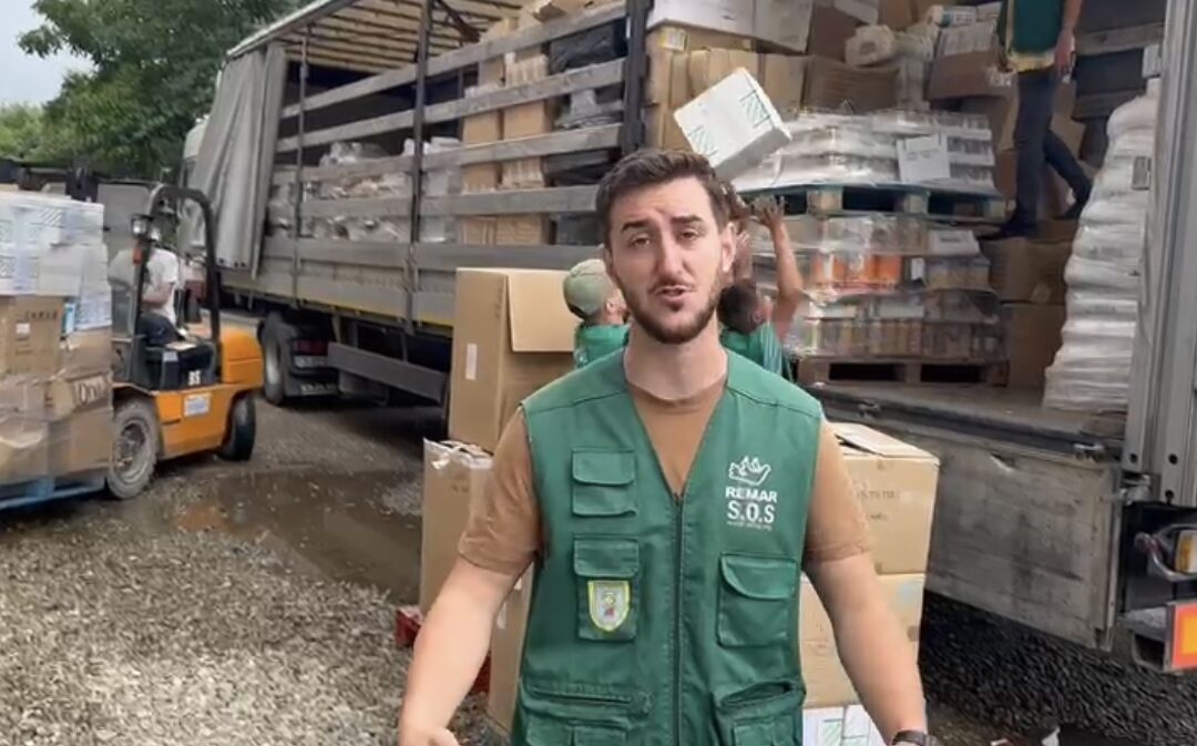 Agradecimiento a Fundación Once por la ayuda con el pago del transporte de ayuda humanitaria desde Madrid a Ucrania