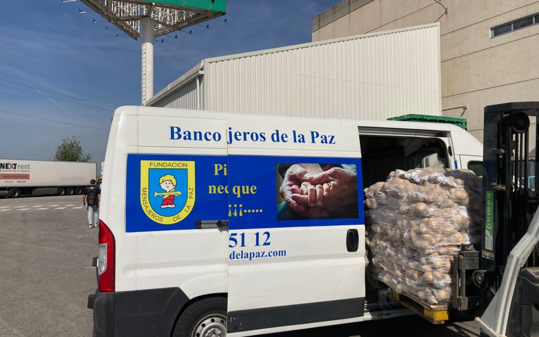 Donación de Ibérica de Patatas a nuestros bancos solidarios