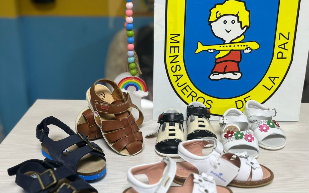 Donación calzado niños Montados Espinosa
