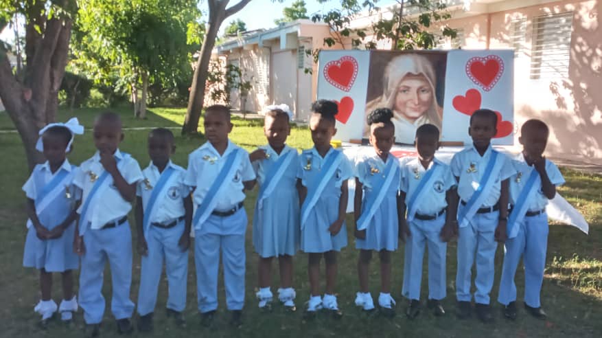 Finalización del curso en la Escuela Maternal en Puerto Príncipe – Haiti