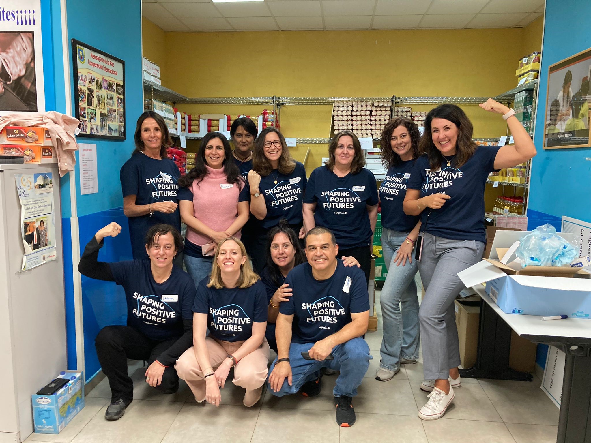 Colaboración de voluntarios de la Fundación Capgemini