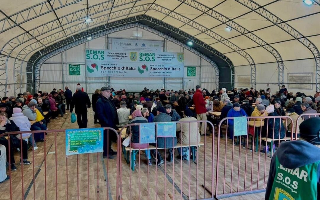 Continuamos con la labor humanitaria en Chernivtsi en Ucrania