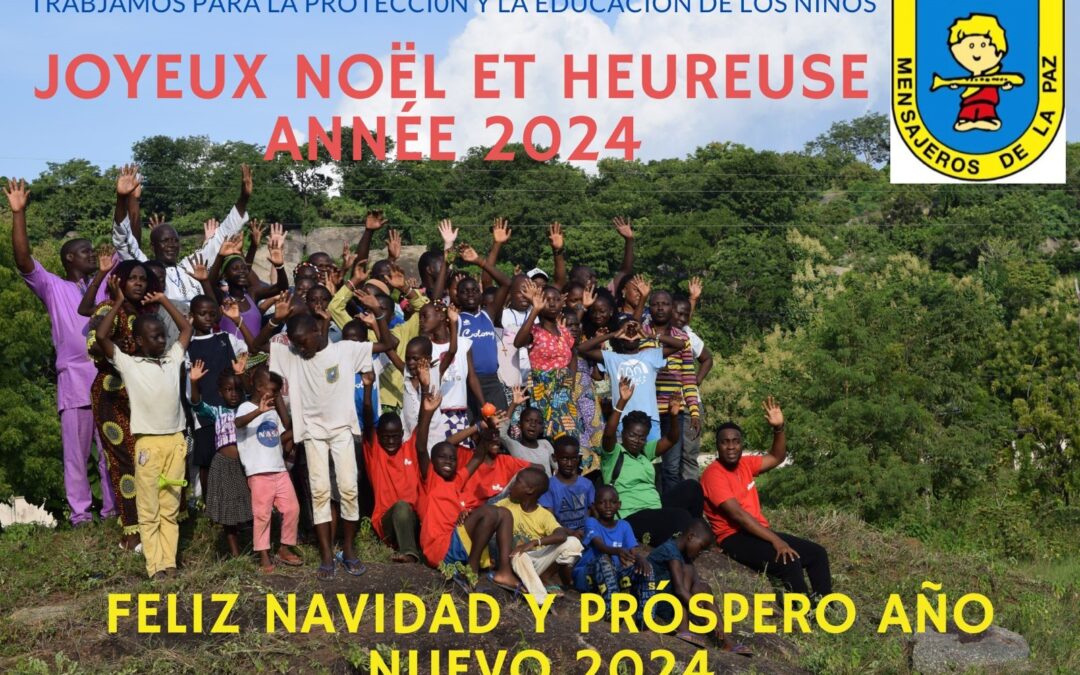 Felicitación de Navidad desde Mensajeros de la Paz Benin