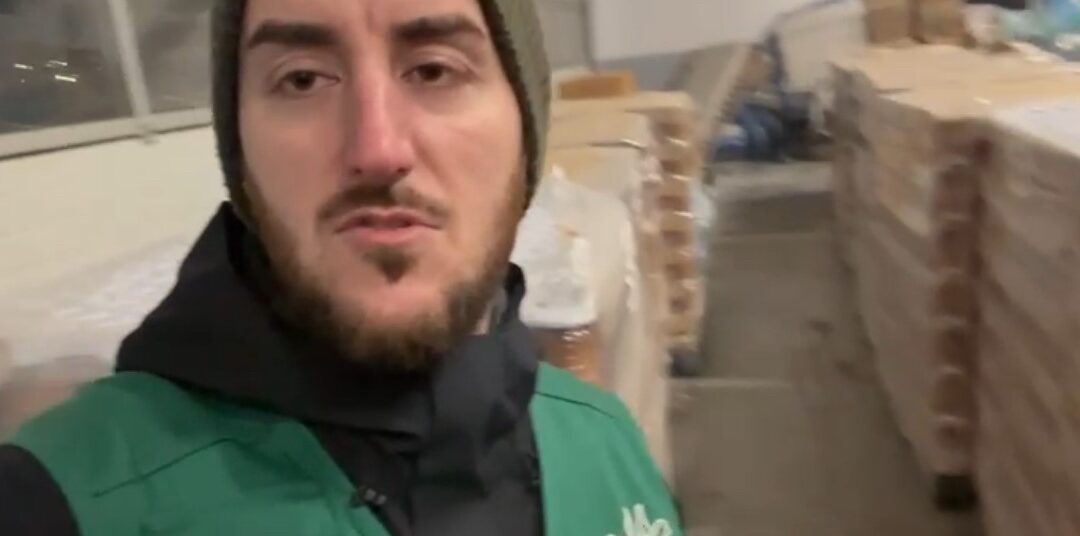 20230108 Llegada a Ucrania de 22 Toneladas de lentejas donadas por The Real Green Food y con la colaboración de Fundación ONCE