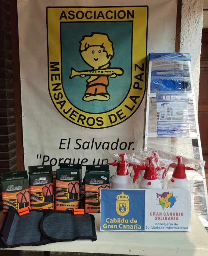 Equipamiento para el Hogar de discapacidad de El Salvador a través del Cabildo de Canarias